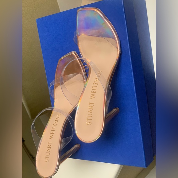 Stuart Weitzman Pink Translucent Size 7 Pumps - Picture 9 of 9